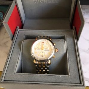 MICHELE TWO TONED WATCH